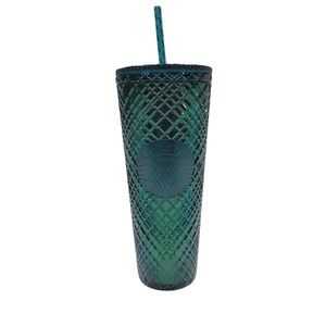 Starbucks Emerald Green Jeweled Tumbler